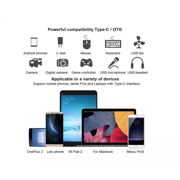 Picture of Type C/M to USB3.0 A/F adapter